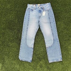 Levi's 501 90s Western Chaps  JeansLight Wash Straight Leg 31x30 New With Tag
